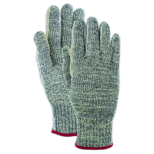 Magid Machine Knit Gloves, Cut Level A6 , 7 12 PK PAB300T7 - main